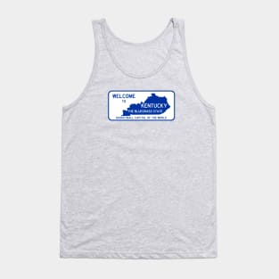 Welcome to Kentucky Basketball Capitol of the World Tank Top